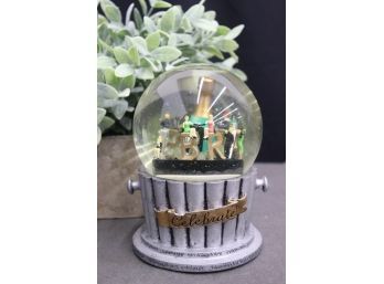 Vintage Bloomingdale's NYE Celebrate Musical Snow Globe