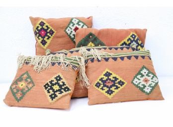 5 Vintage Rug Pillows