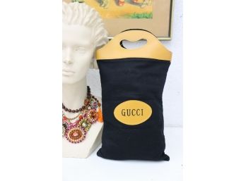 Gucci Wool Felt Tote Bag