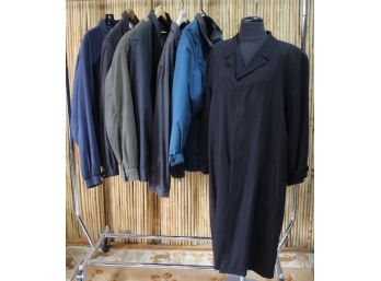Ready For Weather Rack Lot Of Men's Outerwear Jackets & Coat