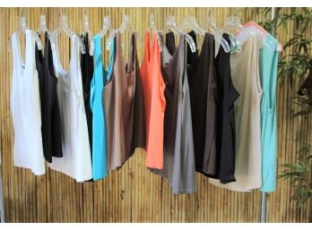 Group Lot Of Sleeveless Tops