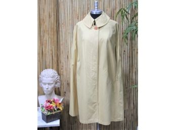 Woman's Misty Harbor ' Zurich Cloth'  Any Weather Hidden Button Trench Coat