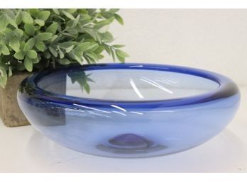 Vintage Sapphire Blue  Provence Bowl