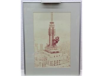 King Kong  Atop The Empire State Building 1983 50th Anniv Of Movie