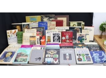 Stupendous Group Lot Of Fine Art & Artist Books AND Collectible, Craft & Antique Guides And Reference Books