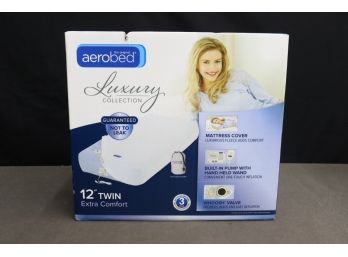 Aerobed 12' Luxury Collection Twin Extra Comfort Air Mattress