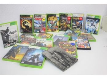 2 Of 2 Group Lot Of Video Games: XBOX, XBOX 360, Playstation  (all Used, Previously Played)
