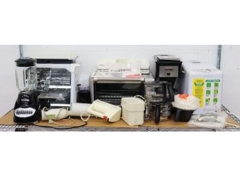 Set It And Forget It Group Lot: Collection Of Various Small Kitchen Appliances