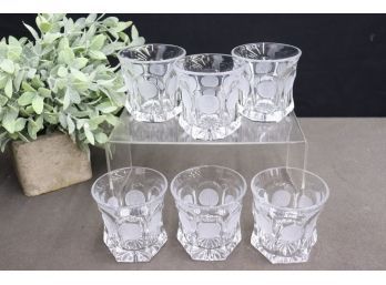 Fostoria Coin Glass Clear Crystal Low Ball Barware Glass