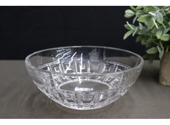Rosenthal Classic Domus Pattern Crystal Wide Bowl