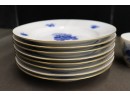 Assorted Grouping Of Blue And White Royal Copenhagen For E.F. Hutton Dinnerware