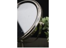 Chrome Freestanding Swiveling Double Sided Mirror