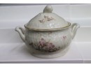 Partial Mikasa Fine Ivory  Fern Rose Pattern China Ware,  #D1010