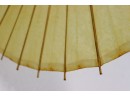 Natural Bamboo And Paper Parasol