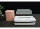 Group Lot Of Acrylic Tissue Box Covers/Holders