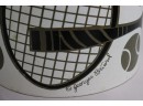 Georges Briard Ice Bucket Vinyl Tennis Retro Signed Bar Sports