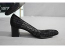 Pair Of Black Francois Pinet Mesh Shoes- Size 38
