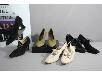 Group Lot Of Five (5) Pair Of Shoes -size 37.5