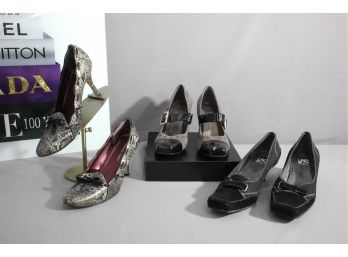 Group Lot Of Three Fashion Shoes