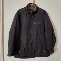 Paul & Shark Yachting XL Cashmere Lined Bomber Windbreaker Jacket