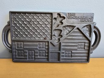 Cast Iron The Gingerbread House Baking Mold By John Wright