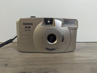 For Repair - Konica Pop EF-75 Point And Shoot Camera