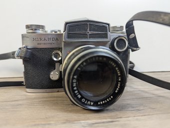 Miranda Sensorex 35mm Film Camera Japan - Untested