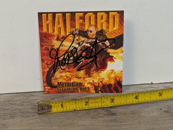 Rob Halford Signature On Small Print