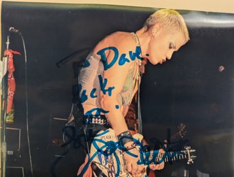 Joan Jett Signed Photograph