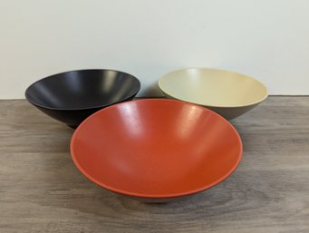 Prolon Mid-century Modern Bowls From Florence, MA MelamineMCM