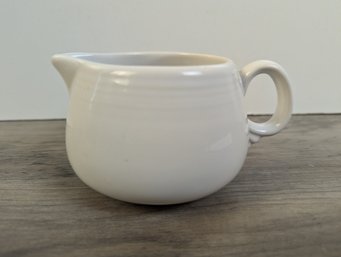 White Fiesta Creamer