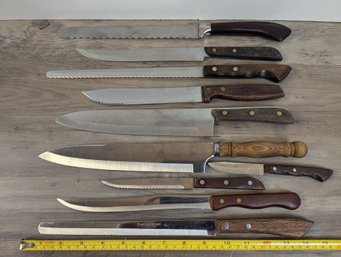 Knife Lot - Regent Sherwood, Ekco, Westminster, Colonial Bennington, Avanti, Mirillium