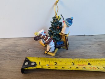 Smores Decorating A Christmas Tree - Ornament By Giftco