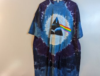 Pink Floyd Dark Side Of The Moon All Over Tie Dye 2016 Shirt 3XL