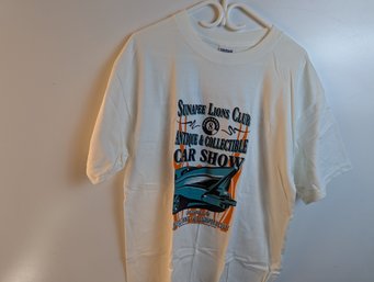 Sunapee Lions Center 2006 8th Annual Antiques And Collectible Car Show T-shirt New