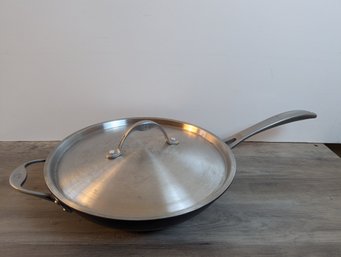 Used Calphalon 1611 11' Skillet With Lid