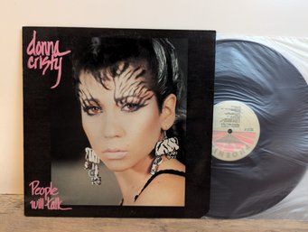 Dona Cristy - People Will Talk - Rare Hard Rock Album VG Vinyl Record LP