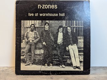 The N-Zones Live At Warehouse Hall Burlington, Vt Vinyl Record LP Blues Rock VG