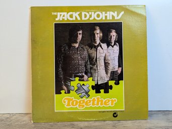 Massachusetts Local - Jack D'Johns - Together Signed Vinyl LP Record Lounge Jazz - Newtonville, MA