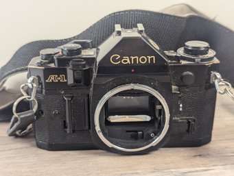 Canon A-1 Film Camera Body Only - Untested Read Description