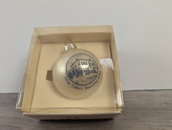 Keene State College 'miss Fiske's Boarding School' Holiday Ornament Vintage