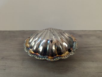 Silverplated Oyster Butter / Caviar Dish - Leonard Hong Kong