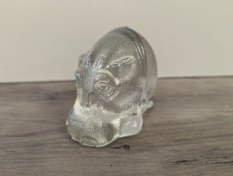 Goebel Hippopotamus 24% Lead Crystal