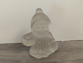 Goebel Gnome Santa Claus Candlestick Holder