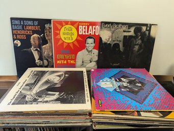 37 Record Lot - Assorted Rock, Oldies, Jazz And More