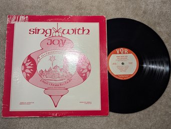 Nashua, NH 'sing With Joy' First Church Choir Vinyl Christmas Record