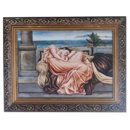 Flaming June Reimagined: Lady Sleeping Mural