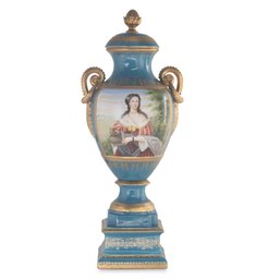 Gorgeous Hand Painted Porcelain Vase