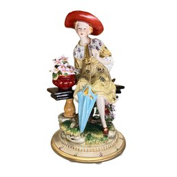 Porcelain Lady Figurine