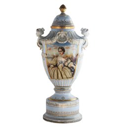 Gorgeous Hand Painted Porcelain Vase